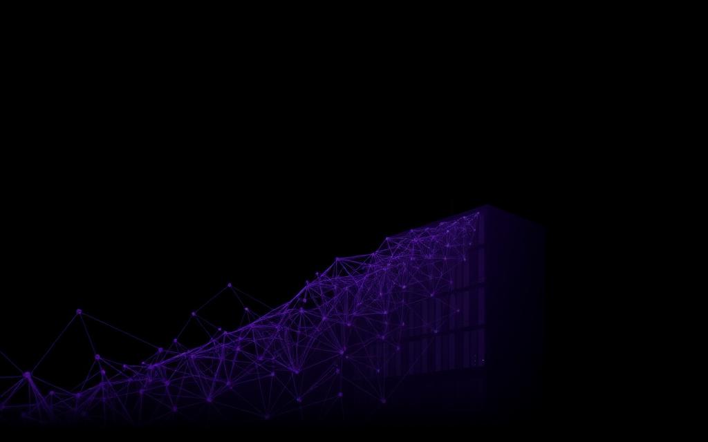 Composição gráfica abstrata representando o case de um hospital veterinário
